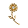 The Last Line Arrow Flower Earring