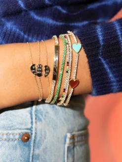 The Last Line Best Friends Forever Heart Bracelet Set