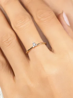 The Last Line Bestie Baguette Birthday Cake Ring