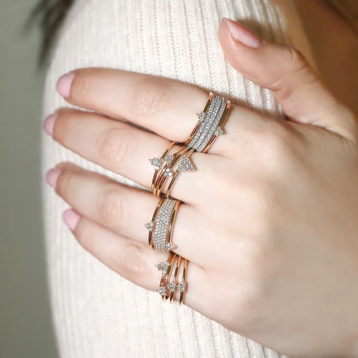 The Last Line Bestie Baguette Birthday Cake Ring