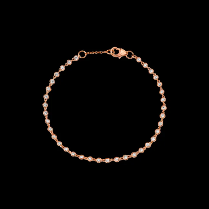 The Last Line Bezel Link Bracelet