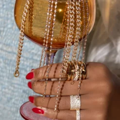 The Last Line Bezel Link Bracelet