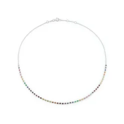 The Last Line Bezel Link Necklace