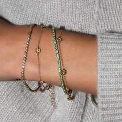 The Last Line Bezel Tennis Bracelet