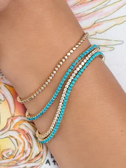 The Last Line Bezel Tennis Bracelet