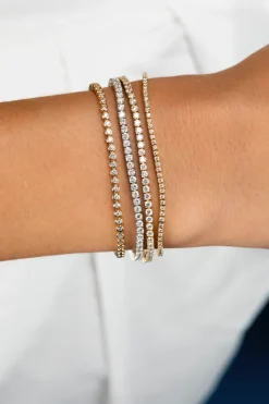The Last Line Bezel Tennis Bracelet