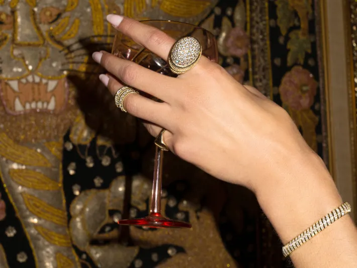 The Last Line Bombe Cocktail Ring