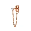 The Last Line Chain Earring