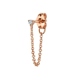The Last Line Chain Earring