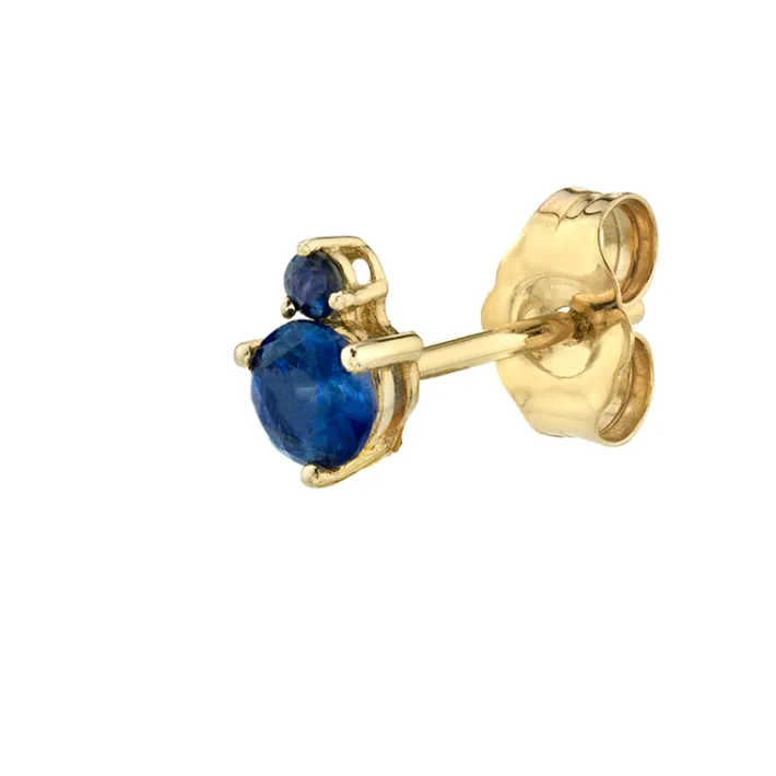 The Last Line Cluster Stud Earring