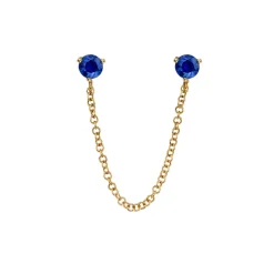 The Last Line Connected Stud Earring