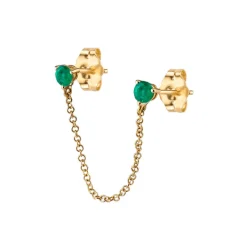 The Last Line Connected Stud Earring