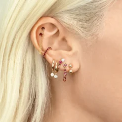 The Last Line Connected Stud Earring