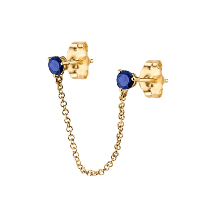 The Last Line Connected Stud Earring