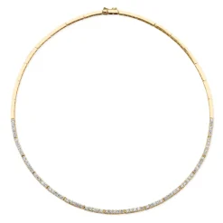 The Last Line Crescent Eternity Necklace
