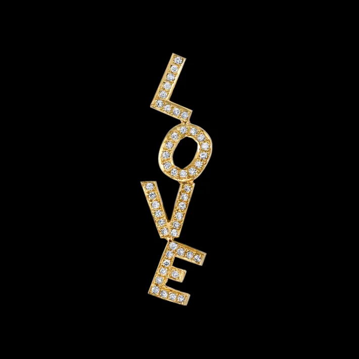 The Last Line Custom Earring Letters