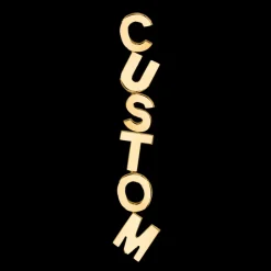 The Last Line Custom Earring Letters