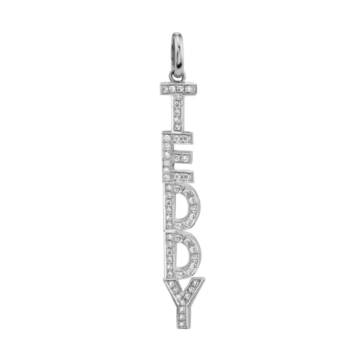 The Last Line Custom Letter Pendant