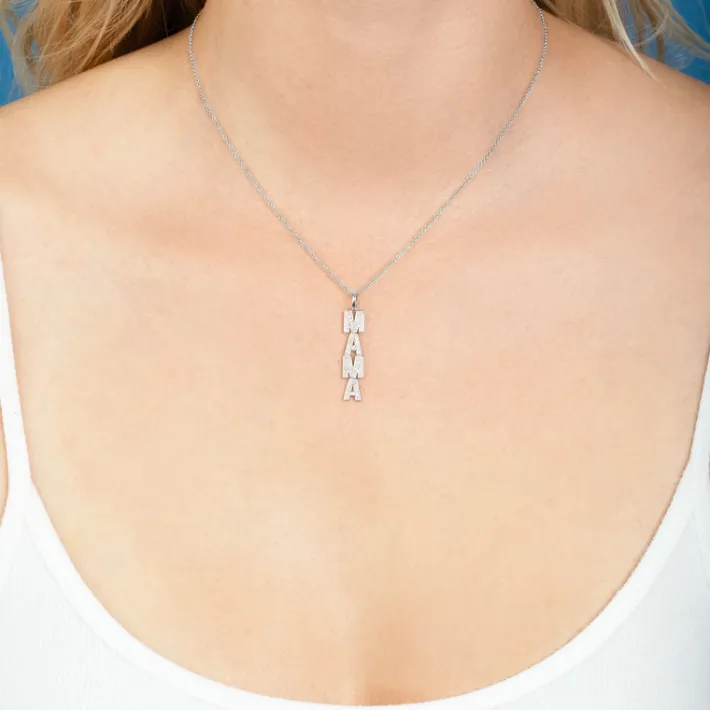 The Last Line Custom Letter Pendant