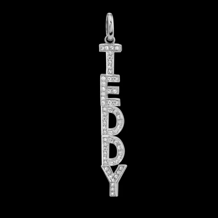 The Last Line Custom Letter Pendant
