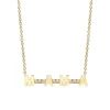 The Last Line Custom Mini Personalized Tennis Necklace
