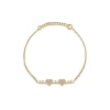The Last Line Custom Mini Personalized Tennis Bracelet