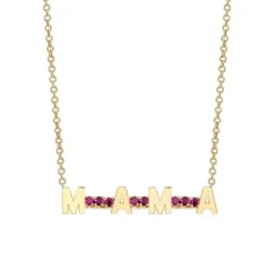 The Last Line Custom Mini Personalized Tennis Necklace