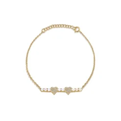 The Last Line Custom Mini Personalized Tennis Bracelet