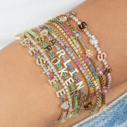 The Last Line Custom The Perfect Personalized Tennis Bracelet