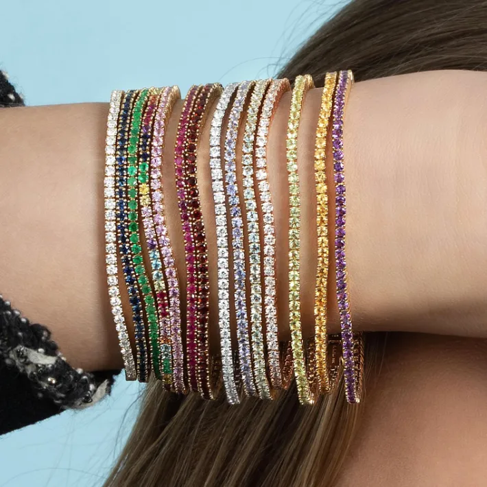 The Last Line Custom The Perfect Personalized Tennis Bracelet