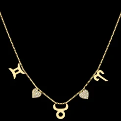 The Last Line Custom Zodiac Love Necklace