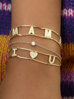 The Last Line Diamond Mama Chain Bracelet
