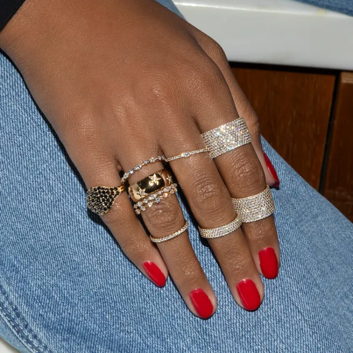 The Last Line Dot Dash Ring