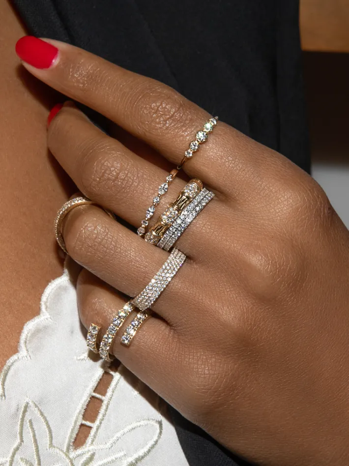 The Last Line Dot Dash Ring