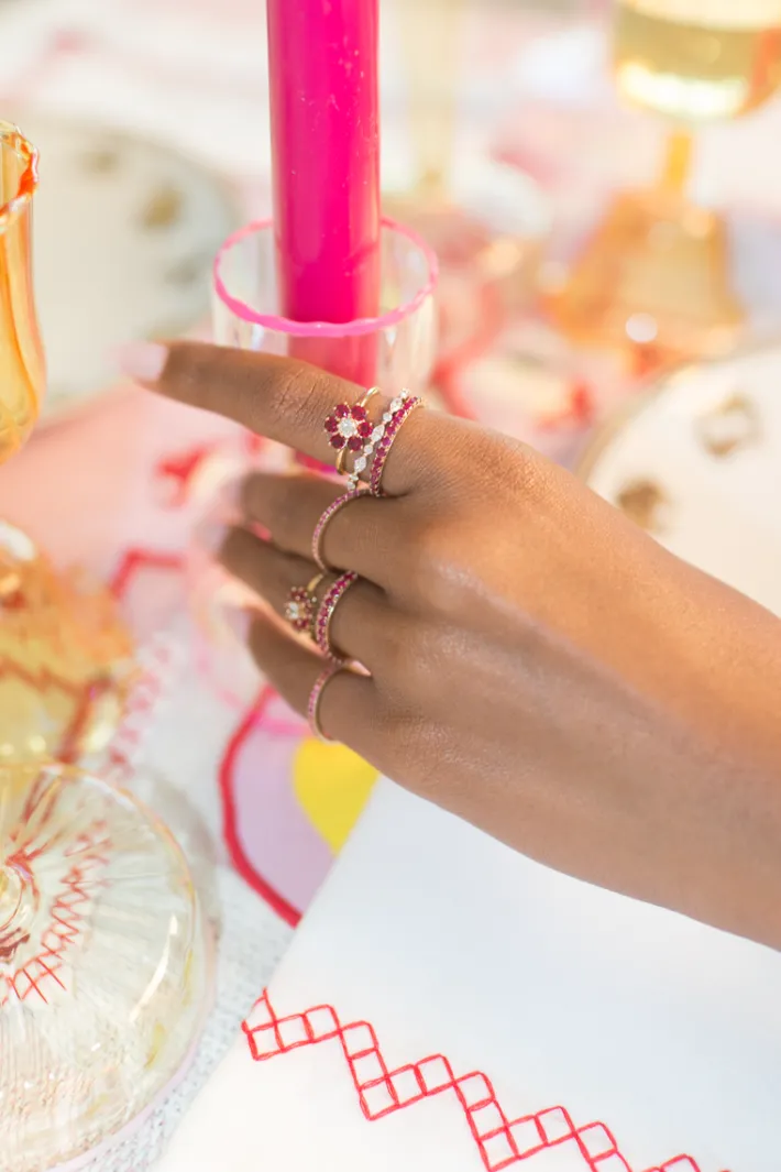 The Last Line Dot Dash Ring