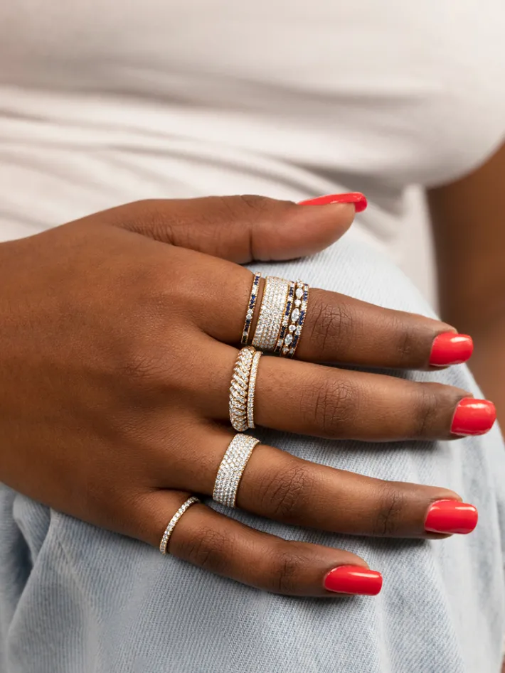 The Last Line Dot Dash Ring