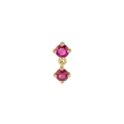 The Last Line Double Droplet Stud