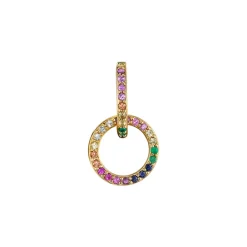 The Last Line Double Hoop Earring