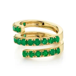 The Last Line Double Twist Ring