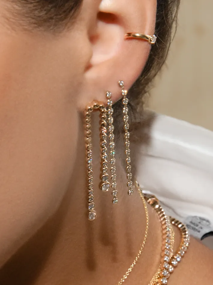 The Last Line Draped Riviera Earring