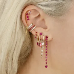 The Last Line Drop Chain Earring
