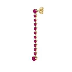 The Last Line Drop Chain Earring