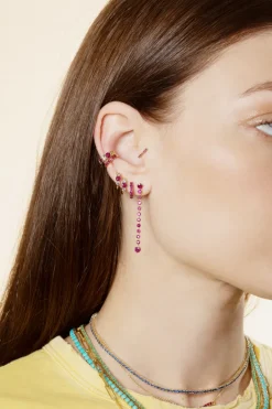 The Last Line Drop Chain Earring