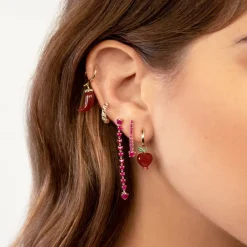 The Last Line Drop Chain Earring
