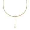 The Last Line Drop Tennis Necklace