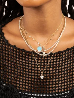 The Last Line Enamel Zodiac Pendant