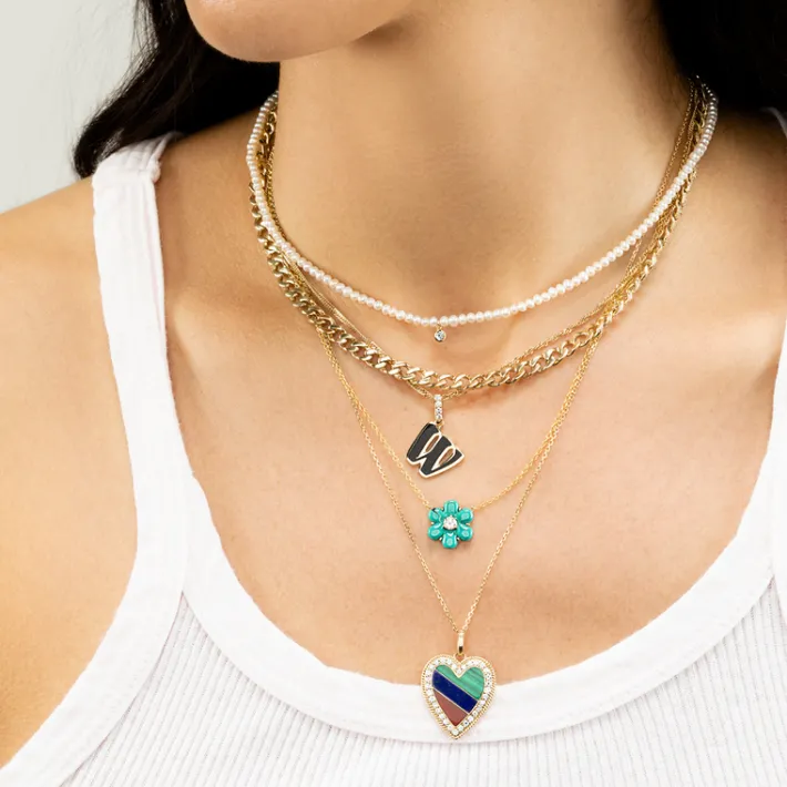 The Last Line Favorite Bezel Necklace