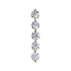 The Last Line Five Stud Earring