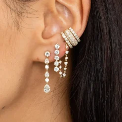 The Last Line Five Stud Earring