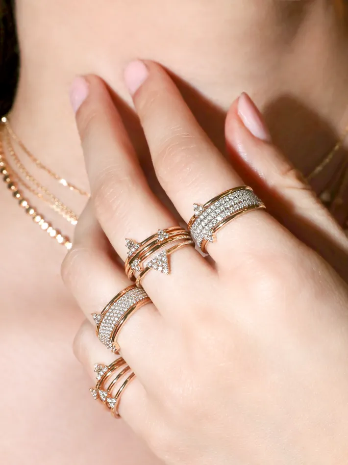 The Last Line Flash Stacking Ring